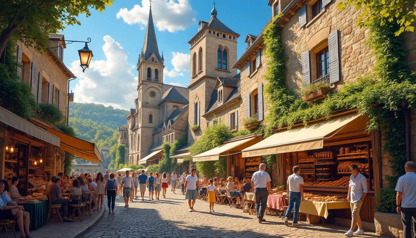 découvrez sarlat-la-canéda, une charmante ville médiévale du périgord, à travers notre guide complet. explorez son riche patrimoine historique, ses ruelles pittoresques, sa gastronomie savoureuse et ses attractions incontournables pour un séjour inoubliable.